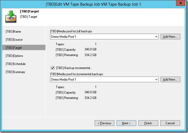 Veeam Archive to Tape